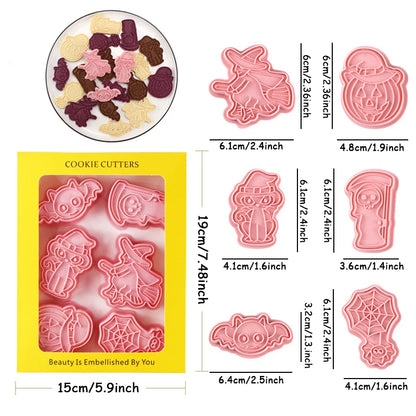 Emporte-pièce Halloween™ – Set ludique rose poudré