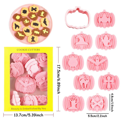 Emporte-pièce Halloween™ – Set ludique rose poudré