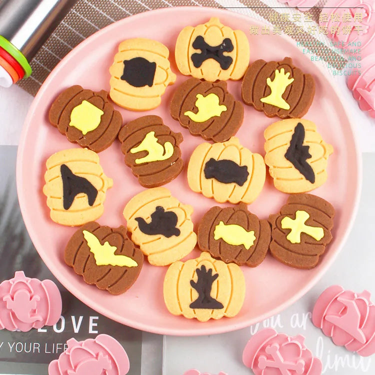 Emporte-pièce Halloween™ – Set ludique rose poudré