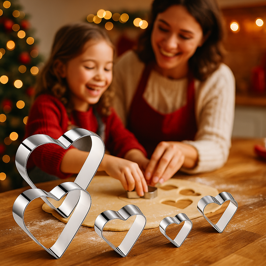 Lot de 5 Emporte-pièces I Cœur™