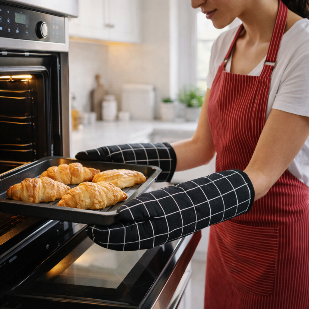 GANT ANTI-CHALEUR + TABLIER I Pack Cuisine Sans Stress™