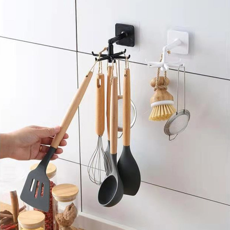ROTATABLEHOOKS™ Crochet de cuisine rotatif à 360° - cuisine-etmoi